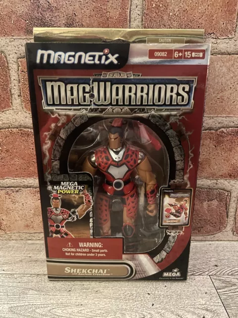 Mega Brands Mag Warriors Shekchai Figure with Anciet Crossbow - NEW