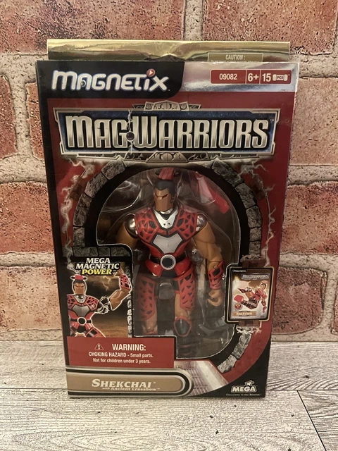 Mega Brands Mag Warriors Shekchai Figure with Anciet Crossbow - NEW Mega Brands Mag Warriors Shekchai Figure with Anciet Crossbow - NEW