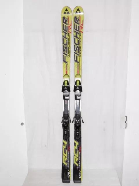 Fischer " Rc4 Worldcup Rc " Top Ski Race Carver + Bindung 175 Cm