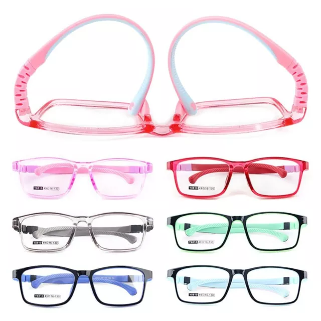 Eye Protection Silicone Comfortable Eyeglasses Kids Glasses Ultra Light Frame