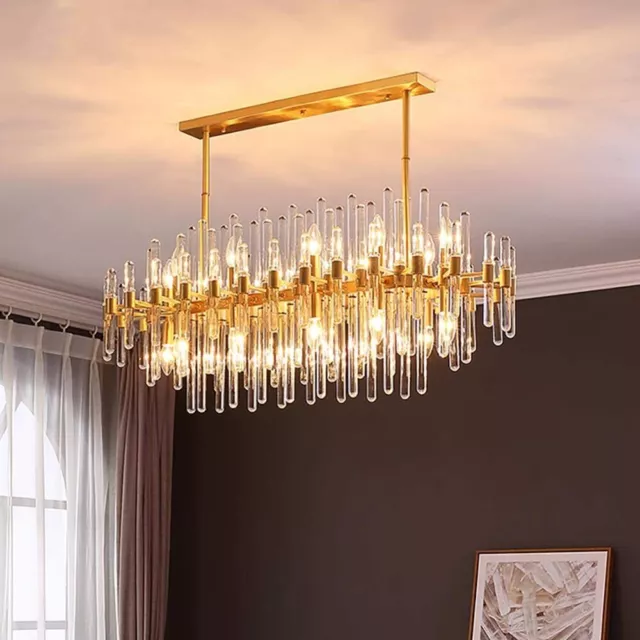 Luxus Gold Kronleuchter Beleuchtung 2