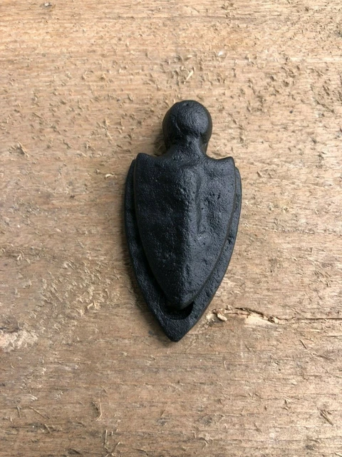 Plaque De Propreté Porte Ancienne Style Patine - 148mm Verticale Pour Serrure