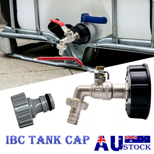 IBC Tank to 1/2"Connector Adapter Fittings Tool Yard Garden Water Tap Hose S60X6