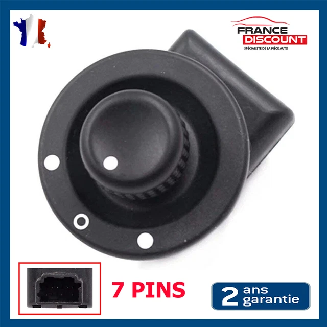 BOUTON DE REGLAGE RETRO prévu pour CLIO 2 3 LAGUNA SCENIC 255704649R 255706283R