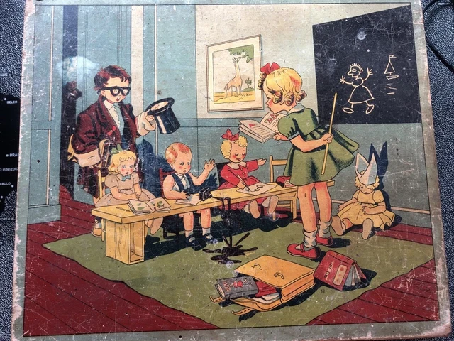 Les Bois de Megève - Jeu puzzle - casse tête ancien (années 50-60