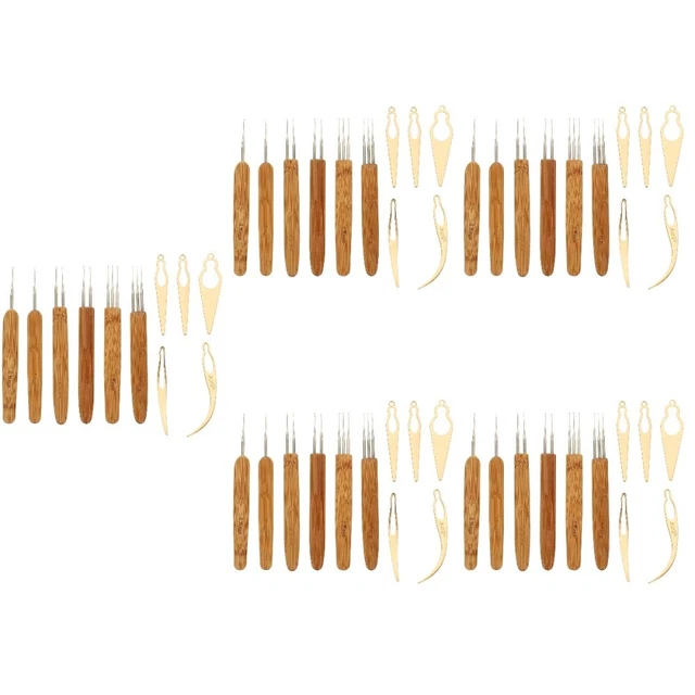 5 Sets Hook Dreads Dreadlock Needle Tool Crochet Knitting Tools Household
