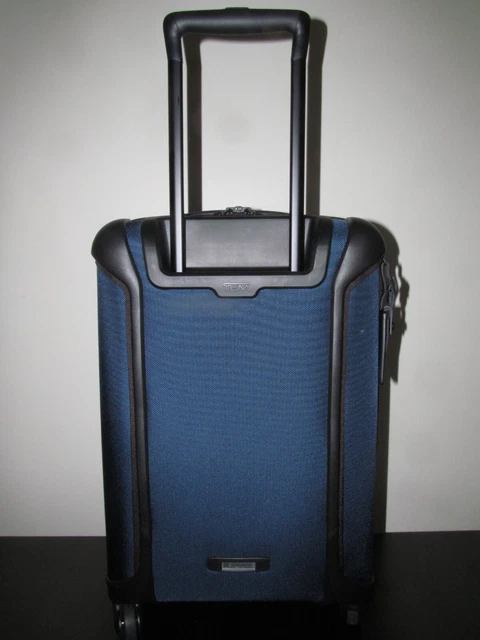 TUMI Alpha Navy Blue International Carry On Spinner, TSA Combination Padlock NWT 3