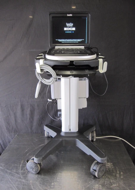 Sonosite EDGE Portable Ultrasound System W/Probe Printer Cart Power Supply Sonosite EDGE Portable Ultrasound System W/Probe Printer Cart Power Supply