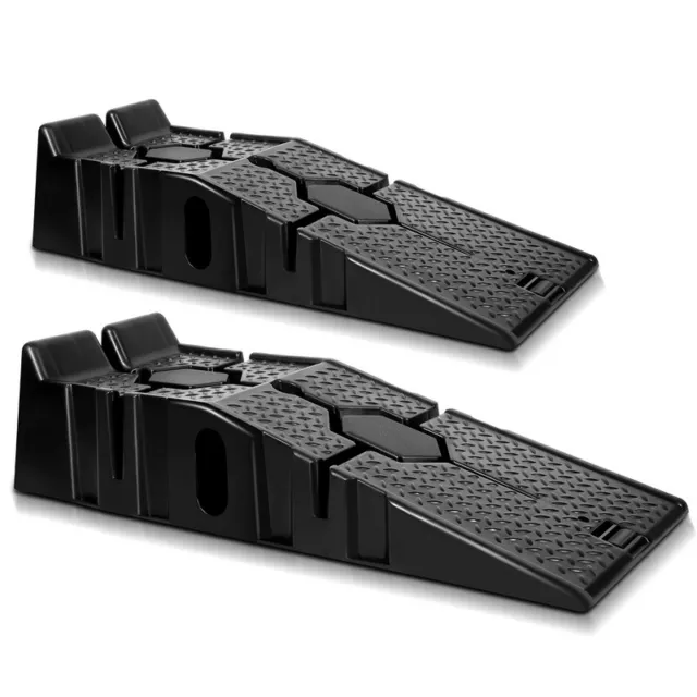 2 pezzi rampa di accesso rampa di carico plastica auto rampa auto auto plastica
