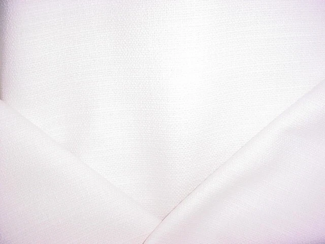 5-7/8Y Kravet Lee Jofa Soft White Textured Plainweave Upholstery Fabric