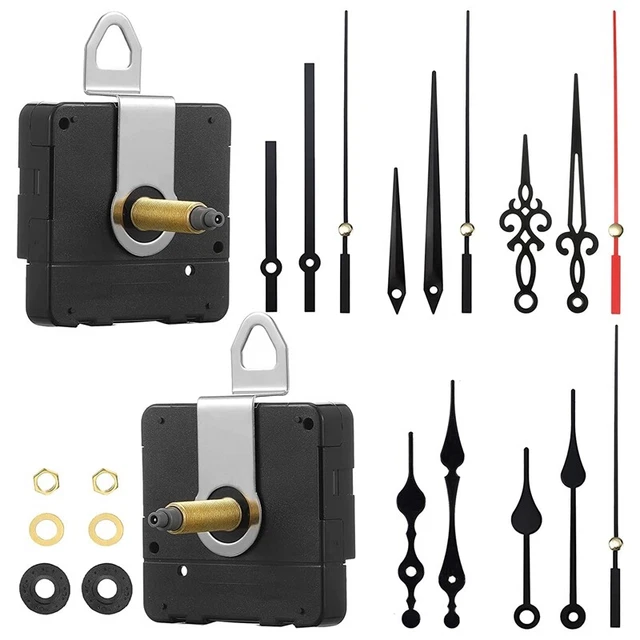 Mouvement D'horloge Pendule Kit De Mouvement Quartz Bricolage Mcanisme De Mouvement Dhorloge Pendule De Remplacement Longueur De Larbre De 09 89528228