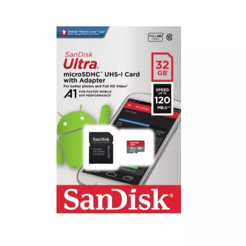 Original Sandisk Micro sd 32GB Speicherkarte 32 GB Ultra Android UHS-I 120 MB/s 3