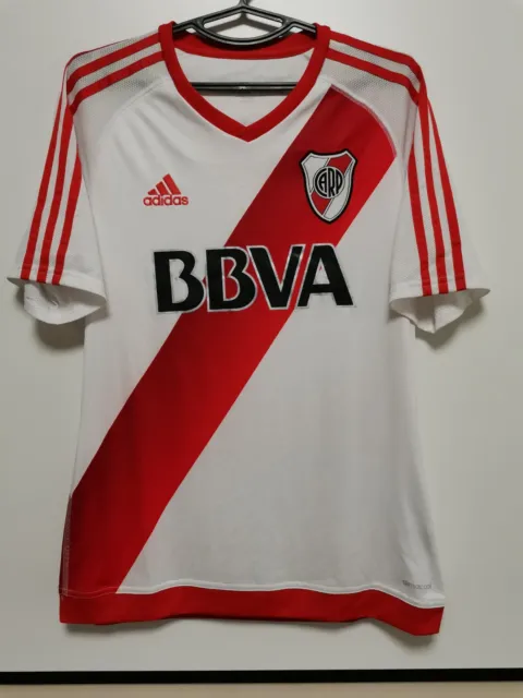 Size M River Plate 2016-2017 Home Football Shirt Jersey