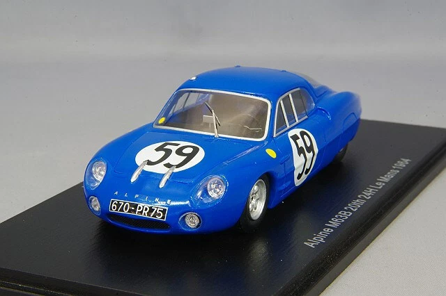 Miniature Spark 1/43 - ISO A3C #1 - 14e Aux 24 Heures Du Mans 1964 - P. Noblet / F. Berney