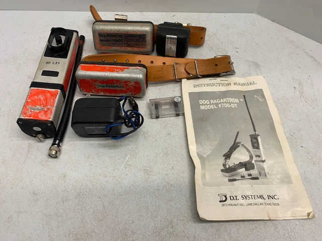 DT Systems Dog Radartron #700-DT Untested for Repair/Parts