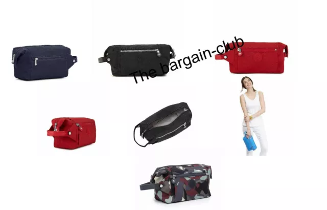 Kipling Bag  Aiden Toiletry Bag Cherry Classic, True Blue, Black,Camo