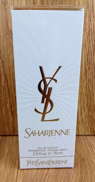 YSL YVES SAINT LAURENT SAHARIENNE EDT 75 ml NAT. SPRAY NUOVO/PELLICOLA