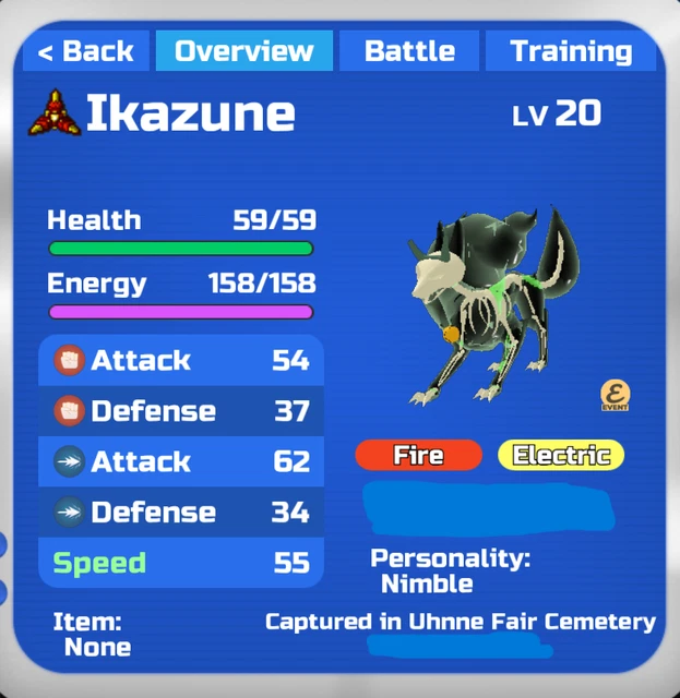 🎃🦊 Roblox Loomian Legacy - Green *HALLOWEEN* Ikazune! (Perfect Nature) 🦊🎃