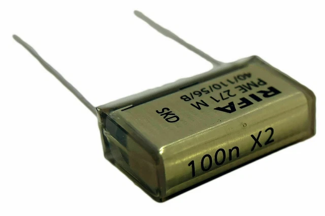 Lot Condensateurs RIFA PZB 0.15µF X2 + 2x 4.7nF Y2 - 275V, Sécurité électronique (Neuf)