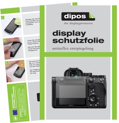Alpha 2x Pellicola Protettiva per Sony Alpha 99 Protezione opaco Vetro Flessibile 9H 