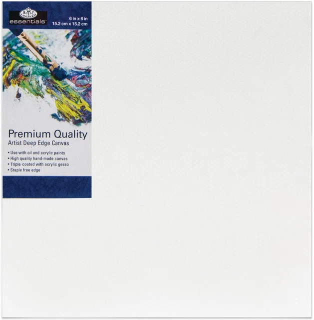 Lienzo Royal Langnnickel Essentials(TM) Premium Deep Edge-6""X6"" -CND66