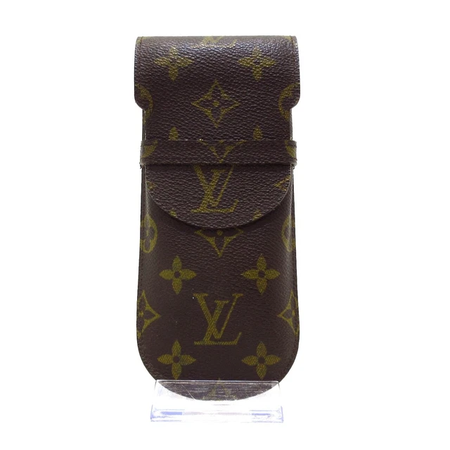 Auth LOUIS VUITTON Etui Lunettes Rabat M62970 Monogram VI0996