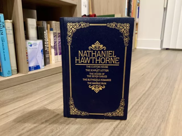 Nathaniel Hawthorne - Five Novels (1986, Hardcover) Vintage Fine-Binding