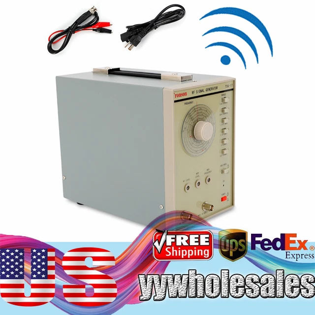 High Frequency RF/AM Radio Frequency Signal Generator TSG-17 100kHz-150MHZ 110V
