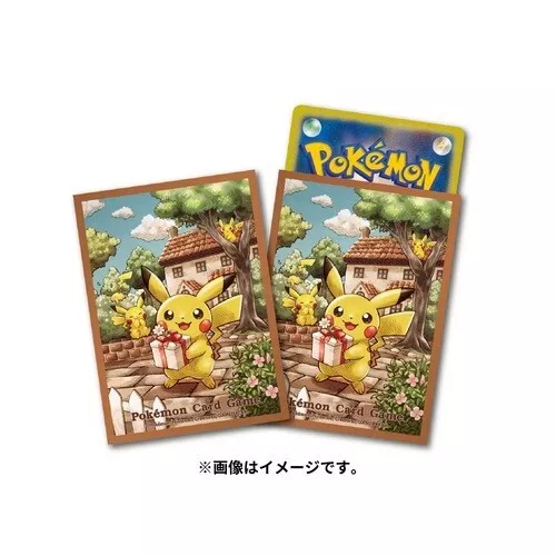 Pokemon Card Sleeves PIKACHU ADVENTURE PIKACHU and LUGIA