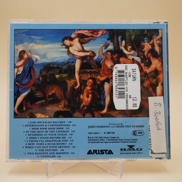 CRASH TEST DUMMIES God Shuffled His Feet (CD, 1993) Zustand sehr gut £4.69 PicClick UK