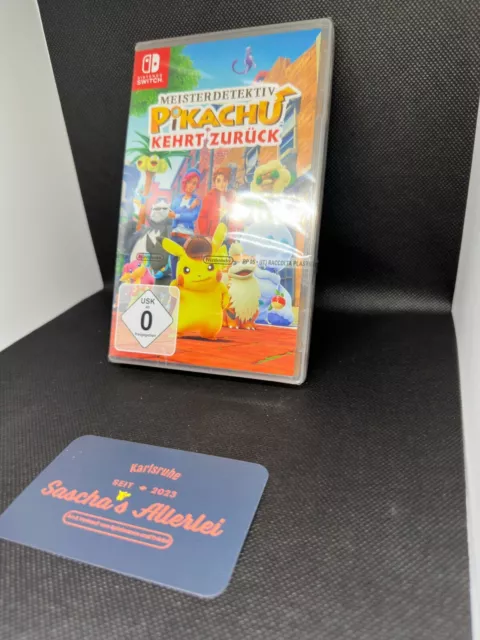 Pokemon - Meisterdetektiv Pikachu kehrt Zurück - Sealed - Nintendo Switch