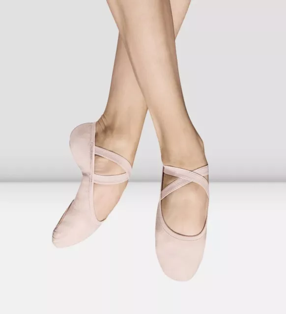 Bloch Ladies Performa Stretch Canvas Ballet Shoes Size 8.5C S0284L NEW