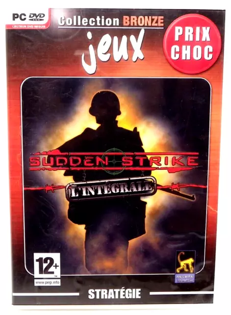 Sudden Strike L'integrale French Shooter By Anuman Interactive PC CD-ROM 2001
