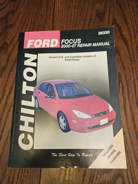 2000-2007  Ford Focus Repair Manual & 2000 Ford Focus Owners Manual