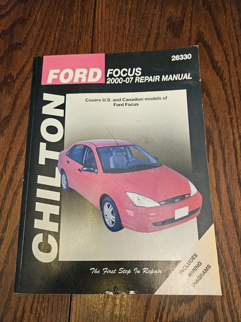2000-2007  Ford Focus Repair Manual & 2000 Ford Focus Owners Manual