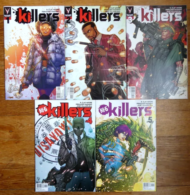 COMICS KILLERS - Valiant Comics n° 1 à 5