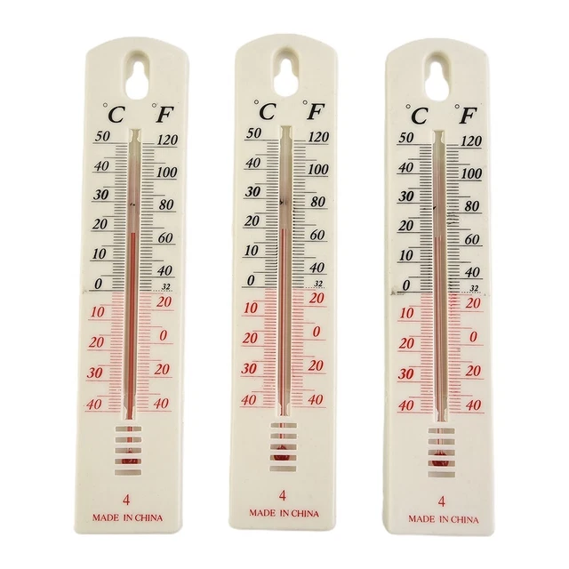 Thermomètre analogique polyvalent pour contrôle de la température intérieure