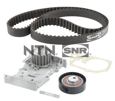 Pompa acqua Hepu + Set cinghie dentate Pk09570 per Renault