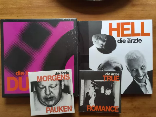 Die Ärzte Vinyl Paket HELL / Dunkel + 2 Singles