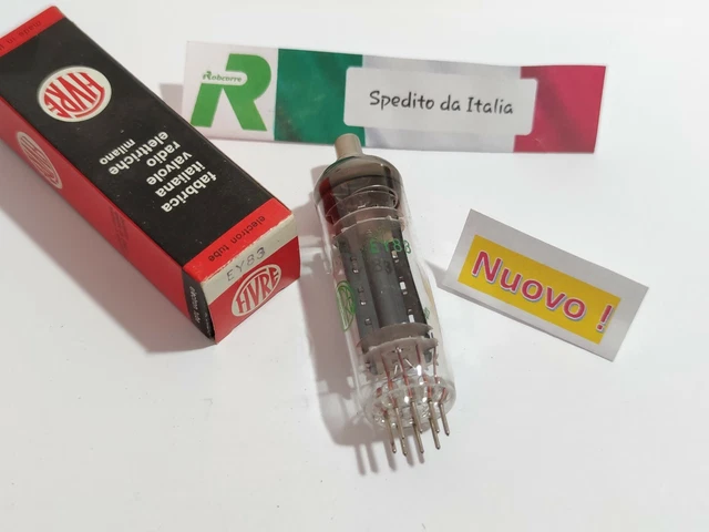 UNA VALVOLA FIVRE tipo 6A8G Tube Lampe radio ricambio EUR 8,50 - IT