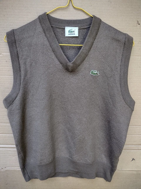 PULL SANS MANCHE LACOSTE En Style Golf Taille