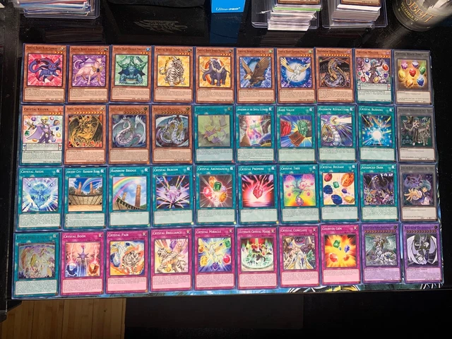 Jesse's Crystal Beast Deck #111 With Rainbow Dragon & Overdragon - Yu-Gi-Oh! TCG Blue Eyes White Dragon Jesse's Crystal Beast Deck #111 With Rainbow Dragon & Overdragon - Yu-Gi-Oh! TCG Blue Eyes White Dragon