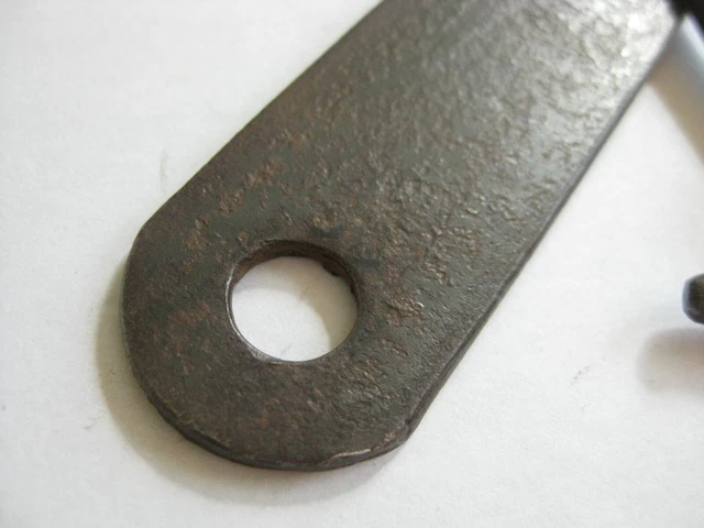 Vintage 9" Gate Latch Barn Door Antique Old Primitive Hasp Farm Rustic Decor 5