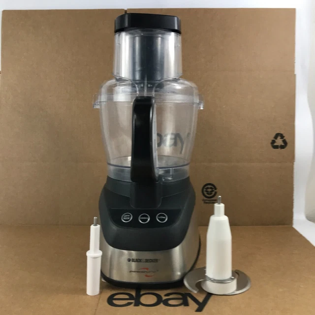 Black Decker Power Pro Wide Mouth Food Processor Black Fp2500B FOR SALE
