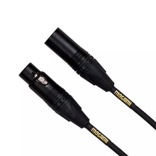 Mogami Gold Studio 06 XLR to XLR Quad Conductor Patch Cable 6 feet