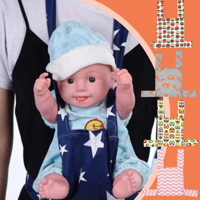 Baby Doll Carrier Sling Toy Kid Children Cartoon Toddler Back Front X3J3