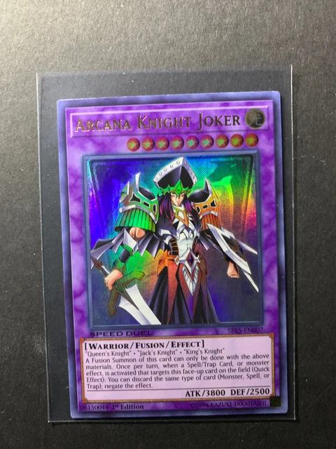 Yugioh - Arcana Knight Joker (Ultra Rare) (1st Edition) - SBLS-EN007 (P)