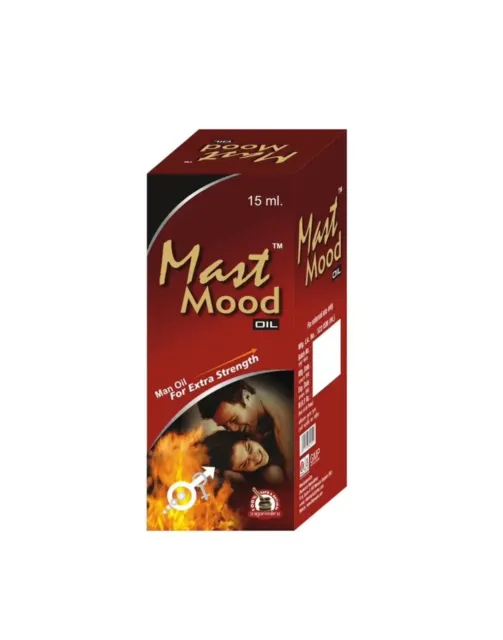 Mast Mood Aceite Herbal Ayurvédico para Hombres 15ml
