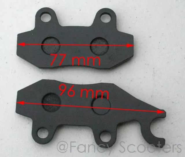 XV Vento vthunder colt 2V49FMM Yamaha XV250 Diamo Cruiser 250 rear brake pads 2