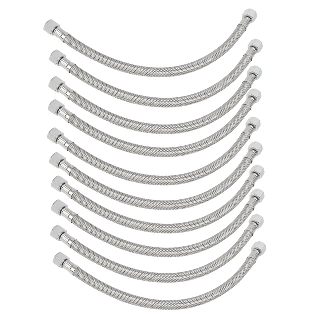 10X AIR COMPRESSOR Element Hose Brake Line Pipe 3/8 Chamfer Cast Steel